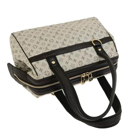 LOUIS VUITTON Josephine PM Hand Bag Monogram Mini Canvas Khaki M92215 89FB483